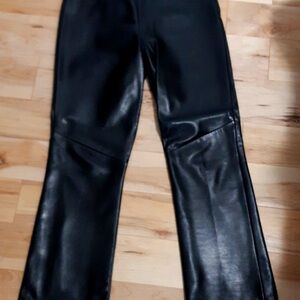Danier leather Black Pants